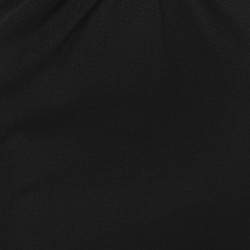 Pre Owned Christopher Esber Black Knit Distort Strapless Cutout Midi Dress M
