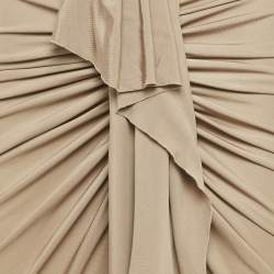 مملوكة مسبقًا Christopher Esber Sage Green Jersey Cut-Out Maxi Dress XS