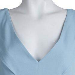 Christopher Kane Powder Blue Sleeveless Shift Dress M