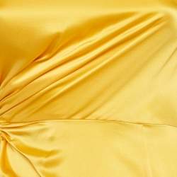 Pre Owned Cinq a sept Silk Cut -Out Asymmetric Midi Dress XXS