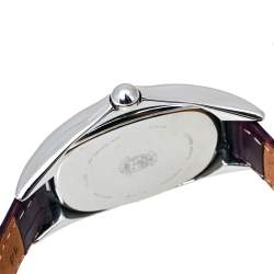 Citizen Mother Of Pearl Stainless Steel Leather Eco-Drive E031-S020352 Women's Wristwatch 31 MM
