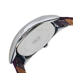 Citizen Mother Of Pearl Stainless Steel Leather Eco-Drive E031-S020352 Women's Wristwatch 31 MM