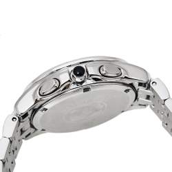 Pre Owned Citizen Black Stainless Steel Diamonds Eco-Drive Women's Wristwatch 32 mm