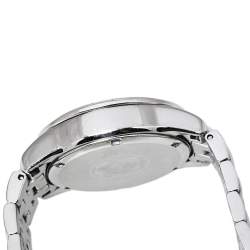 Pre Owned Citizen Black Stainless Steel Diamonds Eco-Drive Women's Wristwatch 32 mm
