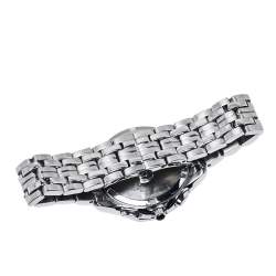 Pre Owned Citizen Black Stainless Steel Diamonds Eco-Drive Women's Wristwatch 32 mm