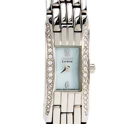 Pre Owned Citizen Blue Stainless Steel Eco-Drive GN-0-S9 Women's Wristwatch 14 mm