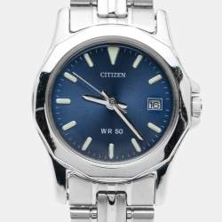 Citizen Blue Stainless Steel 1021-S012131 HST Women's Wristwatch 26 mm