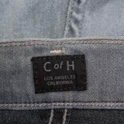 مملوكة مسبقًا Citizens of Humanity Grey Denim High Rise Skinny Rocket Jeans M