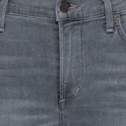 مملوكة م سبقًا Citizens of Humanity Grey Denim High Rise Skinny Rocket Jeans M