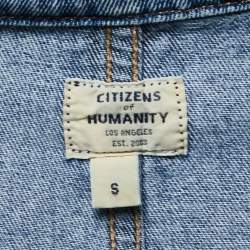 CITIZENS OF HUMANITY Blue Denim Marta Jumpsuit S