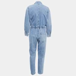 CITIZENS OF HUMANITY Blue Denim Marta Jumpsuit S