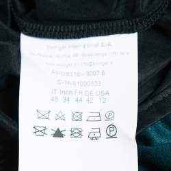 Pre Owned Class by Roberto Cavalli Green Jersey Maxi Skirt L