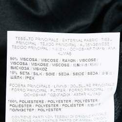 Pre Owned Class by Roberto Cavalli Green Jersey Maxi Skirt L