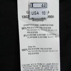 مملوكة مسبقًا Class by Roberto Cavalli Grey Animal Print Jersey Long Sleeve Dress M