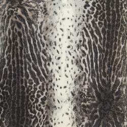 Pre Owned Class by Roberto Cavalli Multicolor Animal Printed Knit V-Neck Jumper 2XL