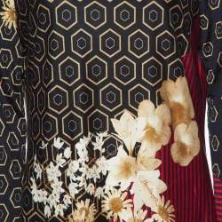 مملوكة مسبقًا Class by Roberto Cavalli Multicolor Printed Jersey Shift Dress L