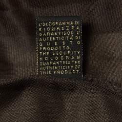 مملوكة مسبقًا Class by Roberto Cavalli Brown Printed Jersey Maxi Skirt M