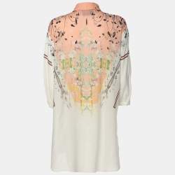 Class by Roberto Cavalli Multicolor Vicose Tunic Blouse L