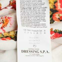Class by Roberto Cavalli Multicolor Printed Jersey Strapless Dress M