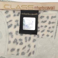 Class by Roberto Cavalli Multicolor Printed Jersery Dress M