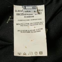 Pre Owned Class by Roberto Cavalli Black Embellished Jersey Sleeveless Gown M