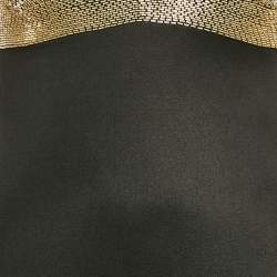 Pre Owned Class by Roberto Cavalli Black Embellished Jersey Sleeveless Gown M