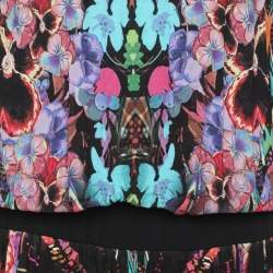 Pre Owned Class by Roberto Cavalli Multicolor Viscose Maxi Dress XL