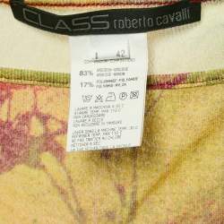 Class by Roberto Cavalli Multicolor Jersey Tank Top M