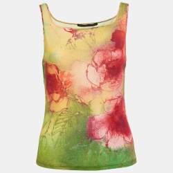 Class by Roberto Cavalli Multicolor Jersey Tank Top M