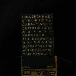 مملوكة مسبقًا فستان كلاس باي روبرتو كافالي قطن ودانتيل زهري قصير متوسط