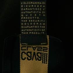 مملوكة مسبقًا فستان كلاس باي روبرتو كافالي قطن ودانتيل زهري قصير متوسط