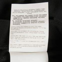 Pre Owned Class by Roberto Cavalli Black Gabardine Pocket Detail Leggings M