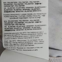 Pre Owned Class by Roberto Cavalli Pink Printed Stretch Knit Short Dress M