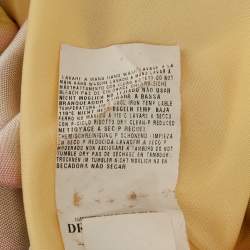 Pre Owned فستان كلاس باي روبرتو كافالي جيبرسية نيون مع طباعة ملونة قصير بحمالات صغيرة