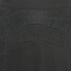 Pre Owned Class by Roberto Cavalli Blue Pleated Short Dress M