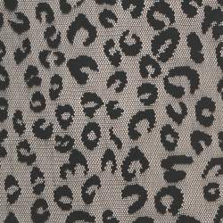 مملوكة مسبقًا Class by Roberto Cavalli Pink/Black Jersey Leopard Mesh Detail Midi Dress L