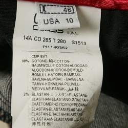 Pre Owned Class by Roberto Cavalli Grey Denim Serpente Detail Jeans L/Waist 33"