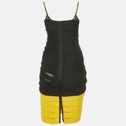 مملوكة مسبقًا فستان قصير بطباعة جيرسي من كلاس باي روبرتو كافالي مقاس صغير (سمول)