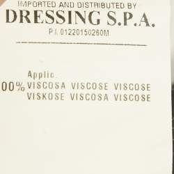 مملوكة مسبقًا فستان كلاس باي روبرتو كافالي ماكسي بكتف واحدة بنقشة الثعبان الأسود جيرسي مقاس كبير (لارج)