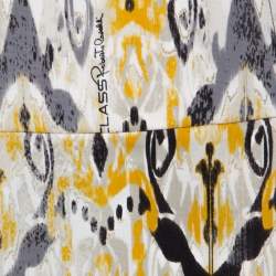 Class by Roberto Cavalli Multicolor Batik Printed Jersey Pleated Skirt M 