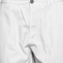 Class by Roberto Cavalli Pale Lilac Denim Biker Jeans L