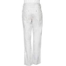 Class by Roberto Cavalli Pale Lilac Denim Biker Jeans L
