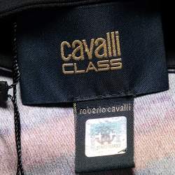 Class by Roberto Cavalli Multicolored Printed Crepe Blouse M