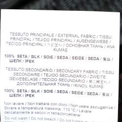 مملوكة مسبقًا Cavalli Class Multicolor Printed Silk Kaftan Top L 