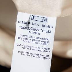 Pre Owned Class by Roberto Cavalli Black Knit Pocketed Single Breasted Blazer M