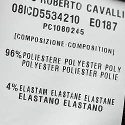 Pre Owned Class by Roberto Cavalli Black Knit Sleeveless Maxi Dress M