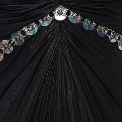 Pre Owned Class by Roberto Cavalli Black Knit Sleeveless Maxi Dress M