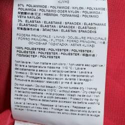 Pre Owned Cavalli Class Orange Textured Crepe Sleeveless Asymmetric Hem Maxi Dress M