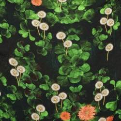 Pre Owned Class by Roberto Cavalli Black Floral Print Jersey Maxi Dress M