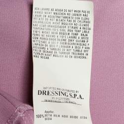 Pre Owned Class by Roberto Cavalli Pink Jersey Knee Length Dress L